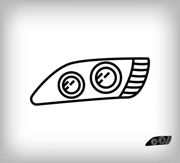 Настройка вертикального направления света