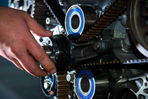 Контроль за правильностью установки и натяжением ремней