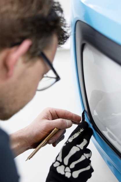 Разбор креплений и снятие поврежденного зеркала